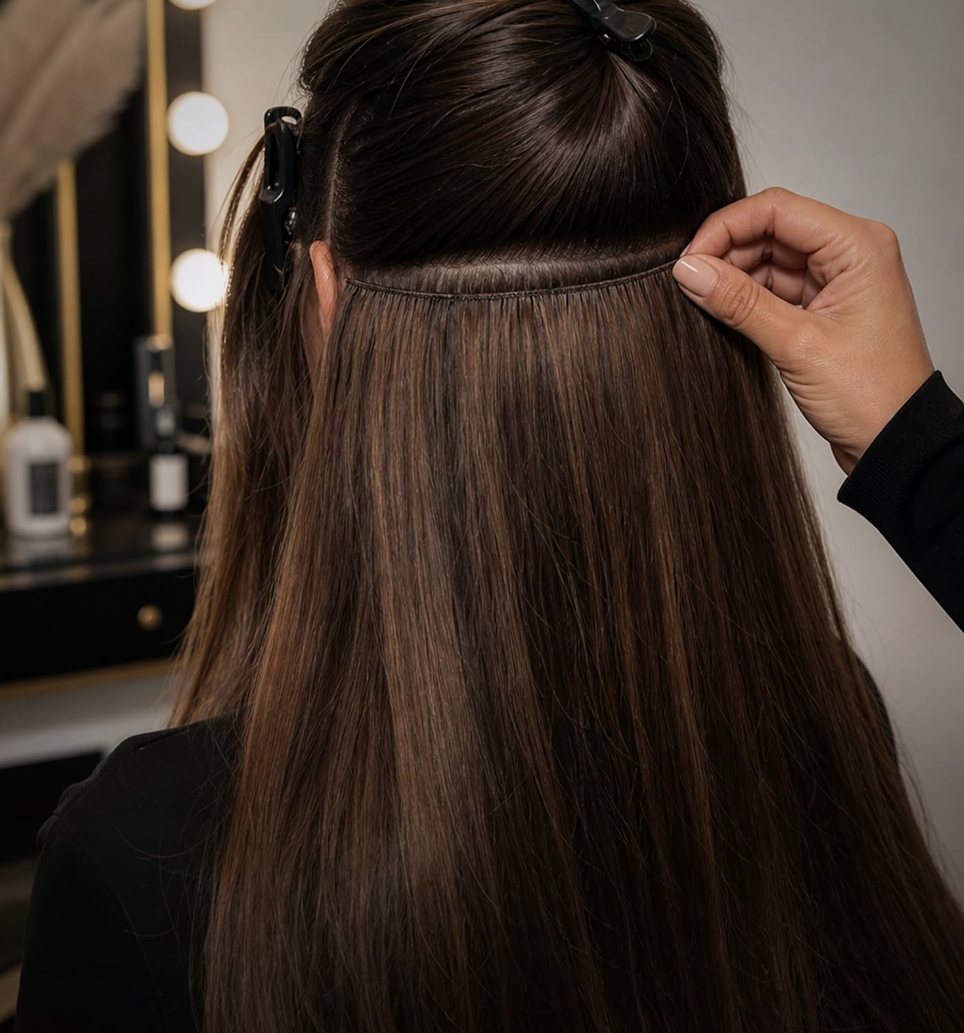 Weave refit hair extension service